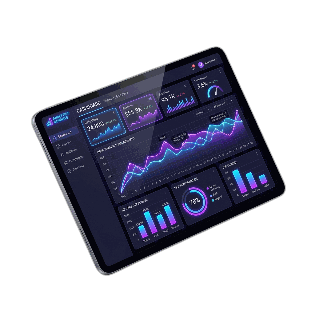 Tablet Dashboard